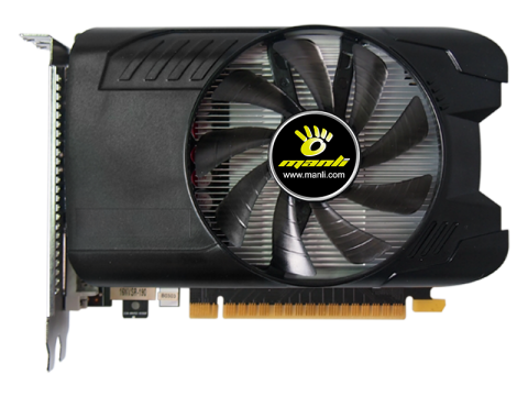 MANLI GeForce® GTX 1050Ti (F352G+N452)